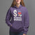 School Nurse Hoodie S Is For School Nursing RN Nurse Appreciation - Wonder Print Shop