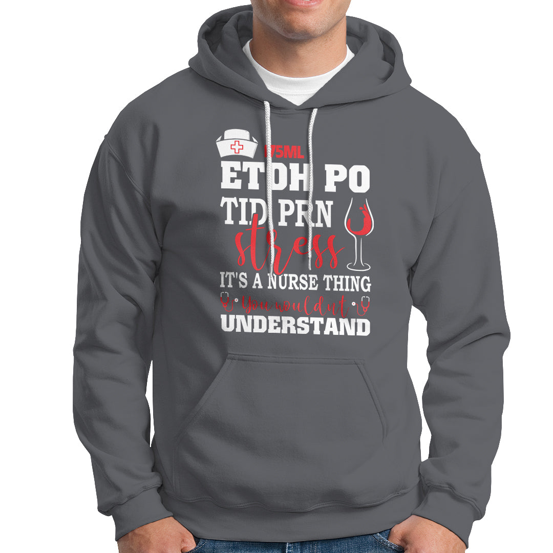 Funny Nurse Hoodie It's A Nurse Thing You Wouldn't Understand Funny Nurses - Wonder Print Shop