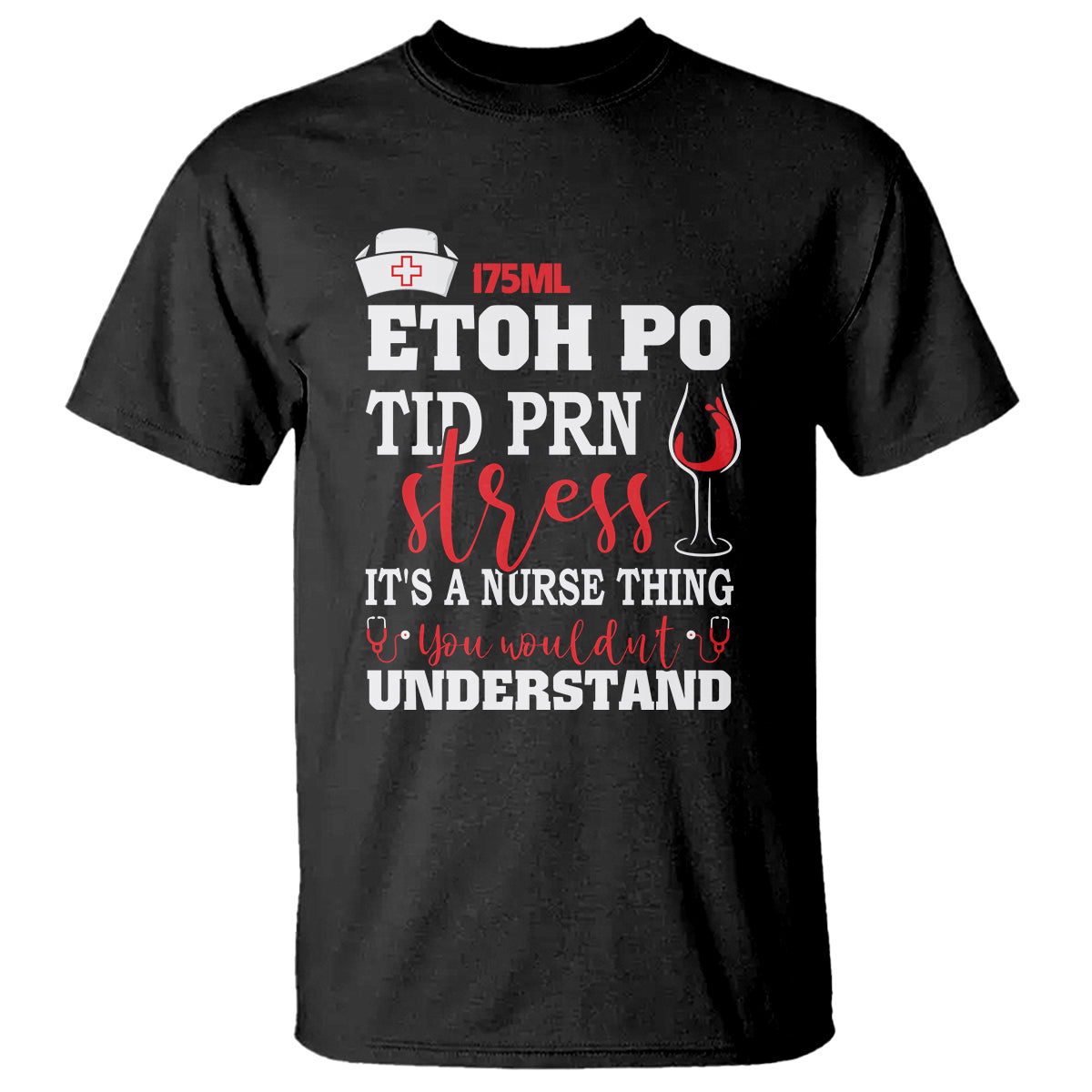Funny Nurse T Shirt It's A Nurse Thing You Wouldn't Understand Funny Nurses - Wonder Print Shop