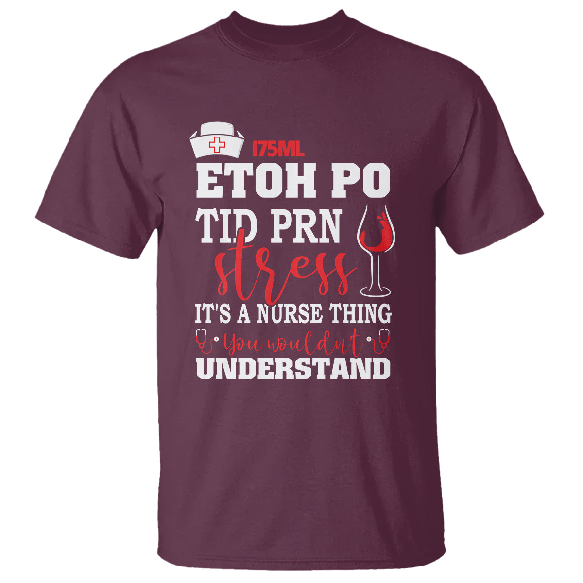 Funny Nurse T Shirt It's A Nurse Thing You Wouldn't Understand Funny Nurses - Wonder Print Shop