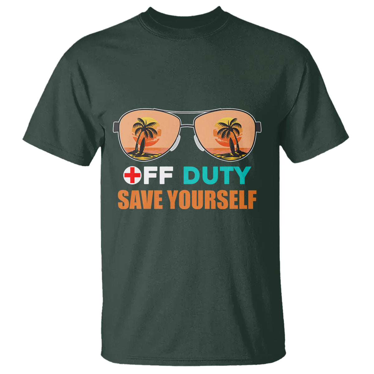 Funny Nurse T Shirt Funny Nurse Off Duty Save Yourself Vacation Mode On Nurse - Wonder Print Shop