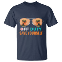 Funny Nurse T Shirt Funny Nurse Off Duty Save Yourself Vacation Mode On Nurse - Wonder Print Shop