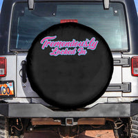 Tremendously Locked In Spare Tire Cover Retro Motivational Quote - Wonder Print Shop