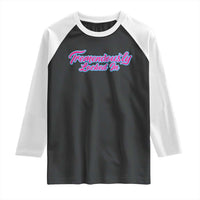 Tremendously Locked In Raglan Shirt Retro Motivational Quote - Wonder Print Shop