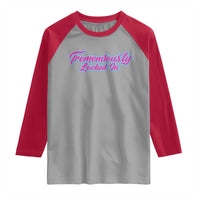 Tremendously Locked In Raglan Shirt Retro Motivational Quote - Wonder Print Shop