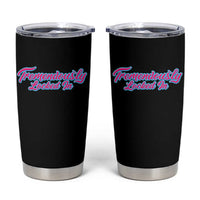 Tremendously Locked In Tumbler Cup Retro Motivational Quote - Wonder Print Shop