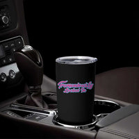 Tremendously Locked In Tumbler Cup Retro Motivational Quote - Wonder Print Shop