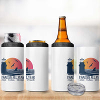Funny Shark Lover Week 4 in 1 Can Cooler Tumbler I Waited All Year For This Week - Wonder Print Shop