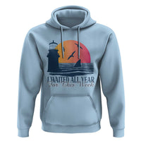 Funny Shark Lover Week Hoodie I Waited All Year For This Week - Wonder Print Shop