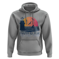 Funny Shark Lover Week Hoodie I Waited All Year For This Week - Wonder Print Shop