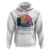 Funny Shark Lover Week Hoodie I Waited All Year For This Week - Wonder Print Shop