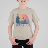 Funny Shark Lover Week T Shirt For Kid I Waited All Year For This Week - Wonder Print Shop