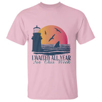 Funny Shark Lover Week T Shirt I Waited All Year For This Week - Wonder Print Shop