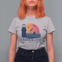 Funny Shark Lover Week T Shirt For Women I Waited All Year For This Week - Wonder Print Shop
