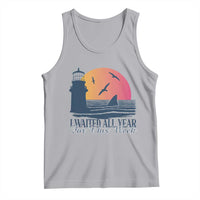 Funny Shark Lover Week Tank Top I Waited All Year For This Week - Wonder Print Shop