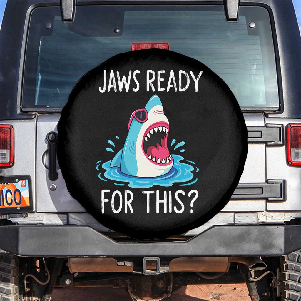 Funny Shark Lover Spare Tire Cover Are Jaw Ready For This Ocean Wildlife - Wonder Print Shop