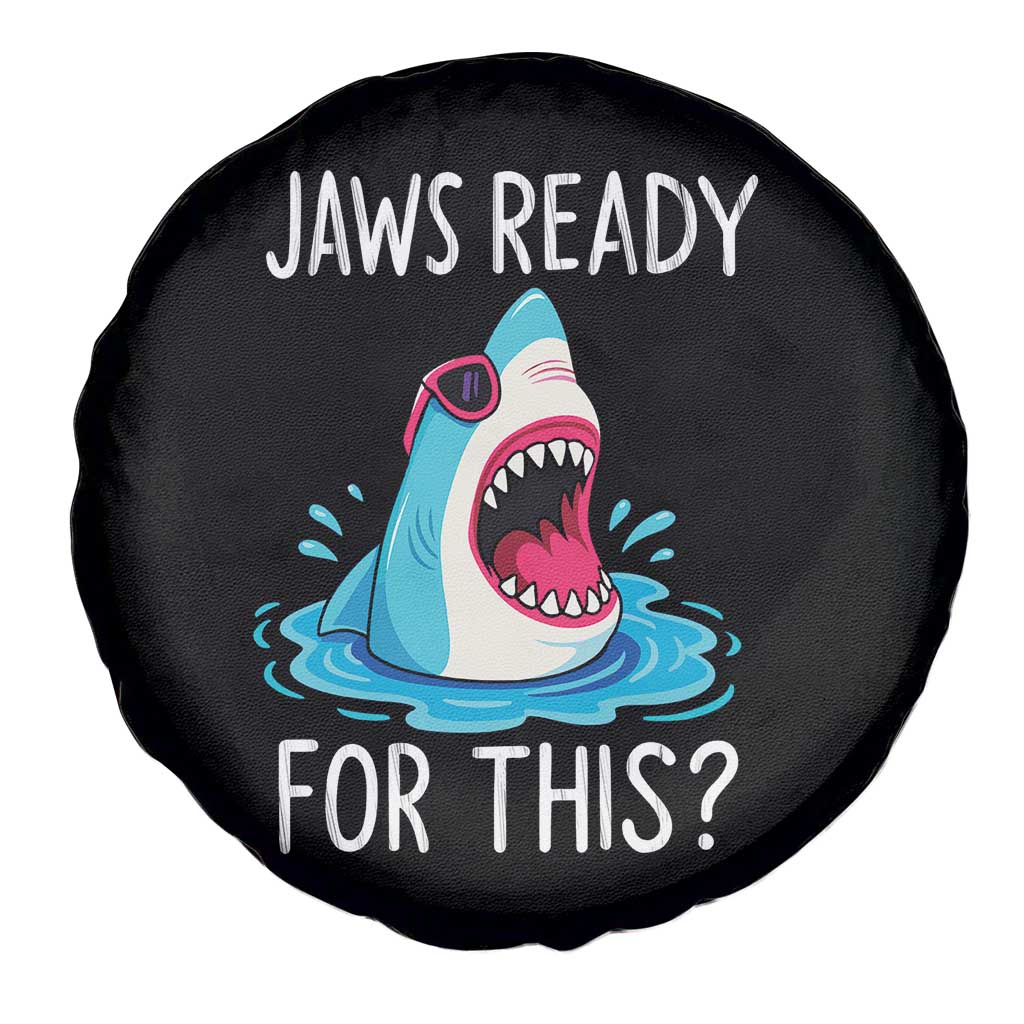 Funny Shark Lover Spare Tire Cover Are Jaw Ready For This Ocean Wildlife - Wonder Print Shop
