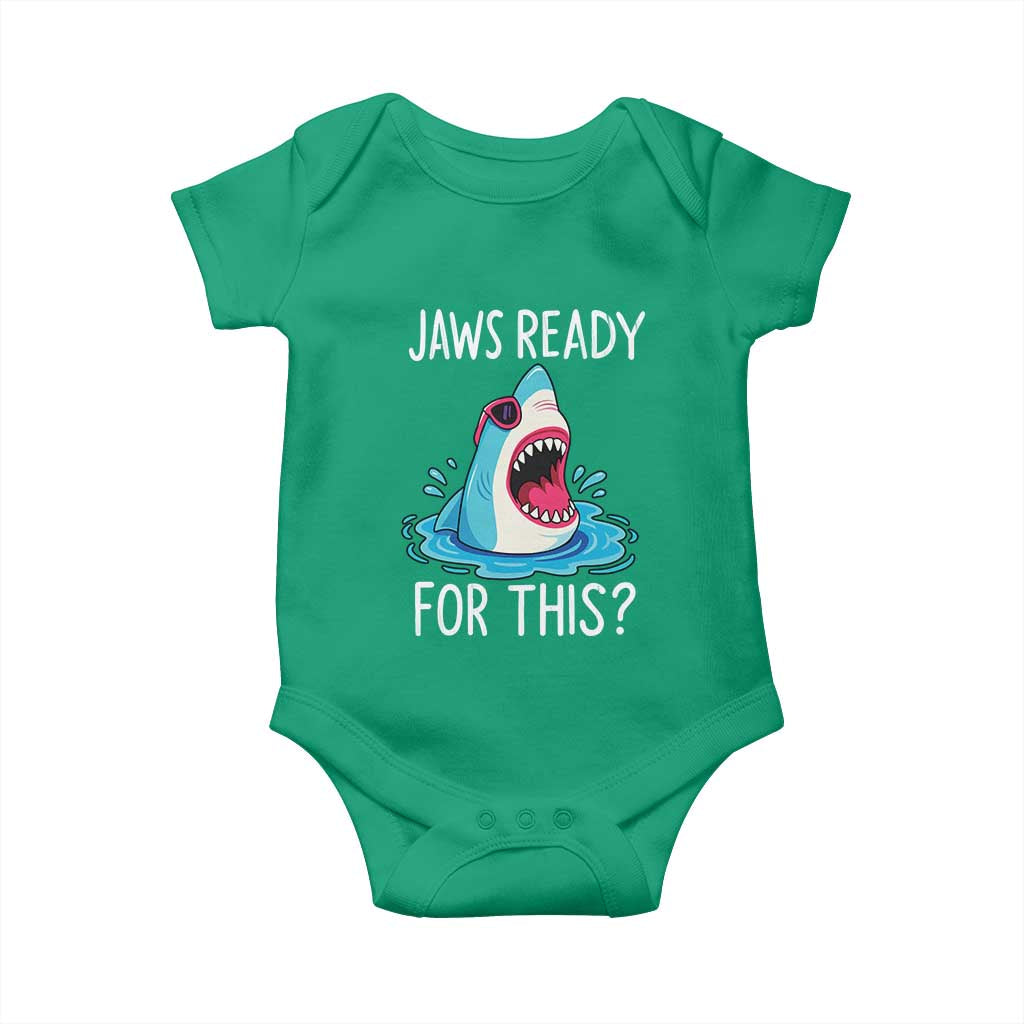 Funny Shark Lover Baby Onesie Are Jaw Ready For This Ocean Wildlife - Wonder Print Shop