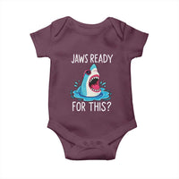 Funny Shark Lover Baby Onesie Are Jaw Ready For This Ocean Wildlife - Wonder Print Shop