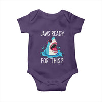 Funny Shark Lover Baby Onesie Are Jaw Ready For This Ocean Wildlife - Wonder Print Shop