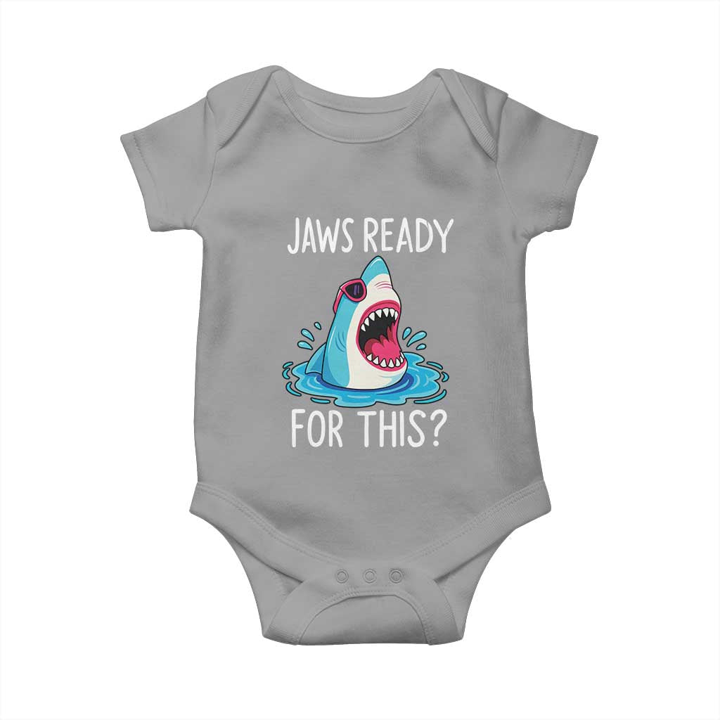 Funny Shark Lover Baby Onesie Are Jaw Ready For This Ocean Wildlife - Wonder Print Shop