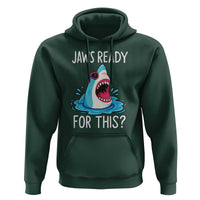 Funny Shark Lover Hoodie Are Jaw Ready For This Ocean Wildlife - Wonder Print Shop