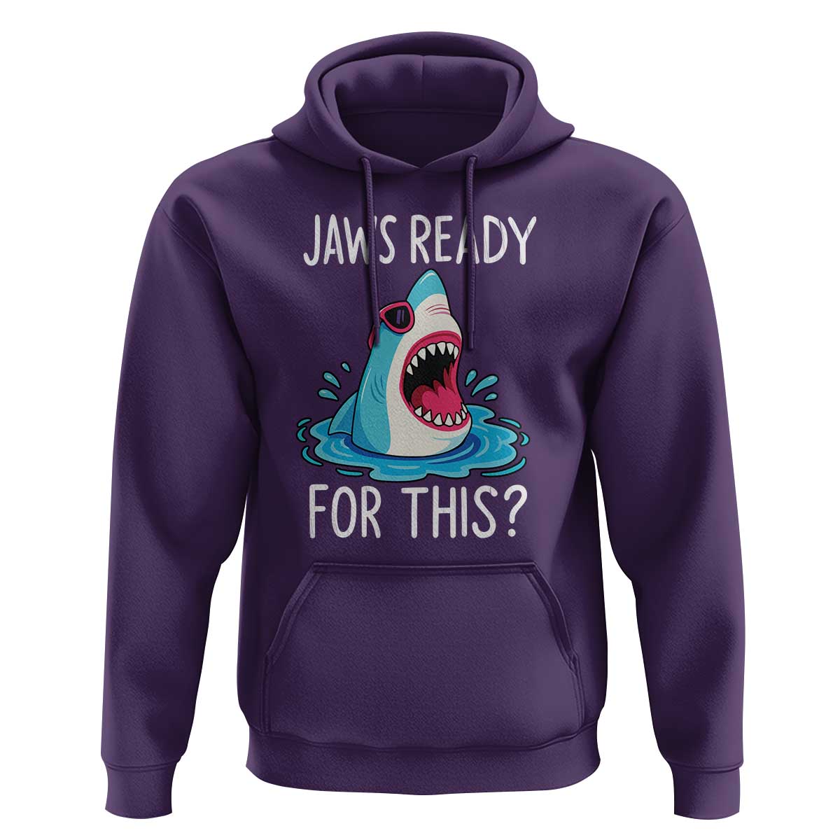 Funny Shark Lover Hoodie Are Jaw Ready For This Ocean Wildlife - Wonder Print Shop