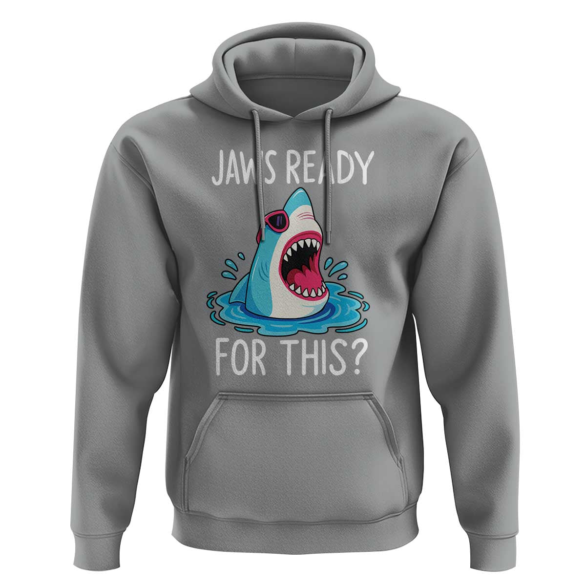 Funny Shark Lover Hoodie Are Jaw Ready For This Ocean Wildlife - Wonder Print Shop