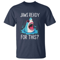 Funny Shark Lover T Shirt Are Jaw Ready For This Ocean Wildlife - Wonder Print Shop