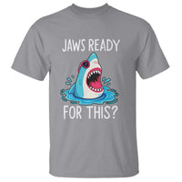 Funny Shark Lover T Shirt Are Jaw Ready For This Ocean Wildlife - Wonder Print Shop