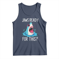 Funny Shark Lover Tank Top Are Jaw Ready For This Ocean Wildlife - Wonder Print Shop
