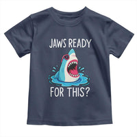 Funny Shark Lover Toddler T Shirt Are Jaw Ready For This Ocean Wildlife - Wonder Print Shop