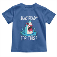 Funny Shark Lover Toddler T Shirt Are Jaw Ready For This Ocean Wildlife - Wonder Print Shop