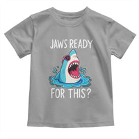 Funny Shark Lover Toddler T Shirt Are Jaw Ready For This Ocean Wildlife - Wonder Print Shop