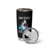 Funny Shark Lover Tumbler Cup Are Jaw Ready For This Ocean Wildlife - Wonder Print Shop