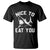 Funny Shark Lover T Shirt Nice To Eat You - Wonder Print Shop