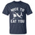 Funny Shark Lover T Shirt Nice To Eat You - Wonder Print Shop