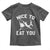 Funny Shark Lover Toddler T Shirt Nice To Eat You - Wonder Print Shop