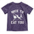 Funny Shark Lover Toddler T Shirt Nice To Eat You - Wonder Print Shop