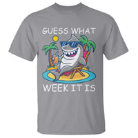 Funny Shark Lover Week T Shirt Week Guess What Week It Is Summer Beach - Wonder Print Shop