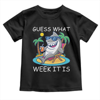 Funny Shark Lover Week Toddler T Shirt Week Guess What Week It Is Summer Beach - Wonder Print Shop