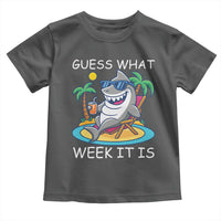 Funny Shark Lover Week Toddler T Shirt Week Guess What Week It Is Summer Beach - Wonder Print Shop