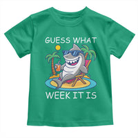 Funny Shark Lover Week Toddler T Shirt Week Guess What Week It Is Summer Beach - Wonder Print Shop