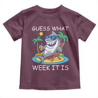 Funny Shark Lover Week Toddler T Shirt Week Guess What Week It Is Summer Beach - Wonder Print Shop