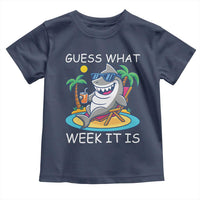 Funny Shark Lover Week Toddler T Shirt Week Guess What Week It Is Summer Beach - Wonder Print Shop