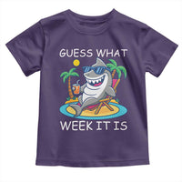 Funny Shark Lover Week Toddler T Shirt Week Guess What Week It Is Summer Beach - Wonder Print Shop