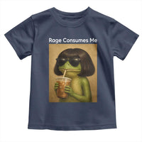 Funny Frog Bob Haircut Rage Consumes Me Toddler T Shirt Renaissance Painting Meme