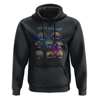 Types Of Frogs Funny Rain Frog Meme Chart Hoodie Angry Grumpy Eepy Chonk Potato Round Judgy Ferocious