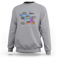 Types Of Frogs Funny Rain Frog Meme Chart Sweatshirt Angry Grumpy Eepy Chonk Potato Round Judgy Ferocious