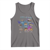 Types Of Frogs Funny Rain Frog Meme Chart Tank Top Angry Grumpy Eepy Chonk Potato Round Judgy Ferocious
